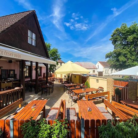 Penzion Cesky Dvur Stary Plzenec Exterior foto
